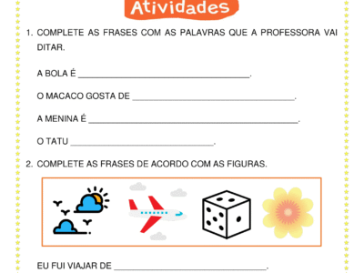 107 Atividades de Português 1° ano (BNCC)