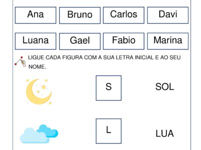 Avaliações Diagnósticas (SONDAGEM ALFABETIZAÇÃO)