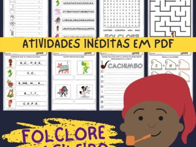KIT FOLCLORE: Atividades e Desenhos