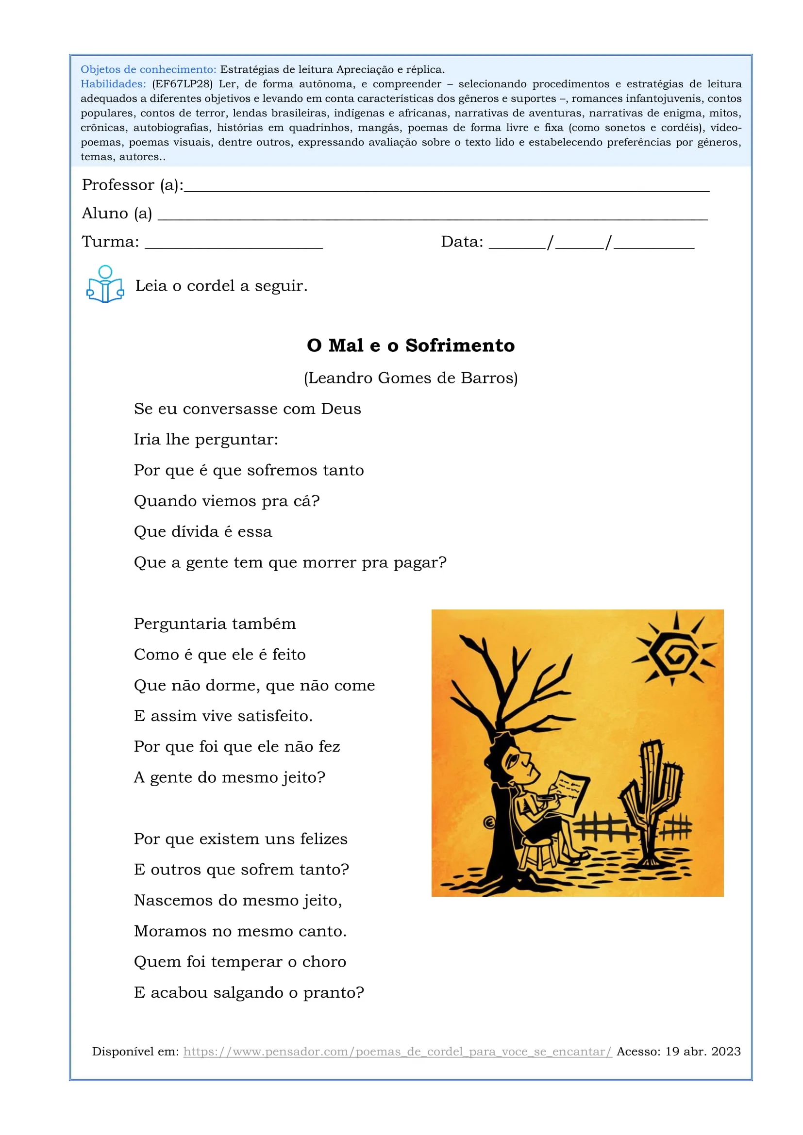 200 Atividades de Interpretação de Texto (6º ao 9º ano) - BNCC - Imagem 6