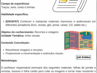 500 PLANOS DE AULA DIÁRIOS – BEBÊS (BNCC)