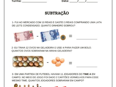 200 Atividades de Matemática para EJA - 1 ao 5 Ano BNCC - Material Editável e para Impressão