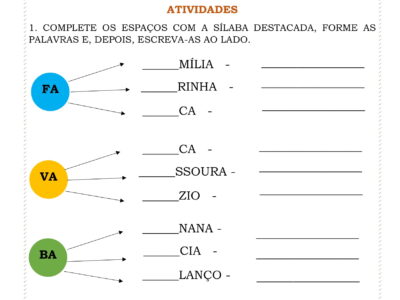 54 Atividades de Português 2° ano (BNCC) – WORD
