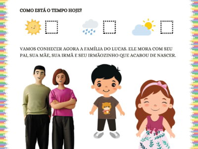 Atividades de Ciências Humanas para crianças de 3 a 5 anos