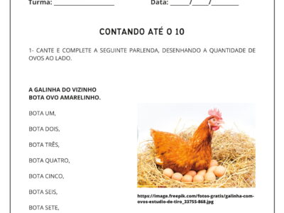 Atividades Bncc 1º ano – Fundamental 1 (WORD)