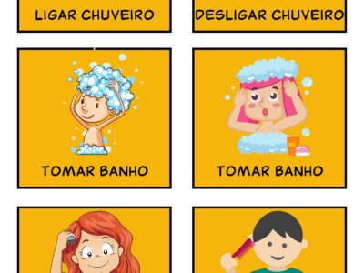 Cards de Rotina Diária