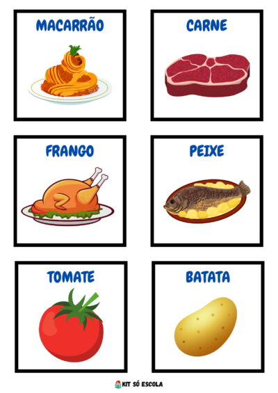 Cards Comunicação Alternativa (MÉTODO PECS)