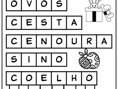 Apostila com Atividades para Páscoa