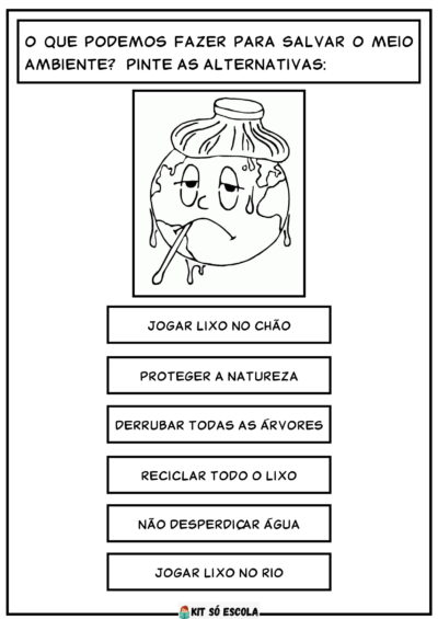 Kit sobre o Meio Ambiente PDF