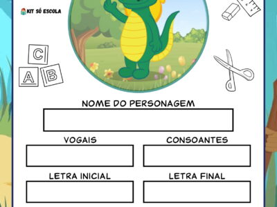 Apostila de Consciência Fonológica com o Folclore Brasileiro