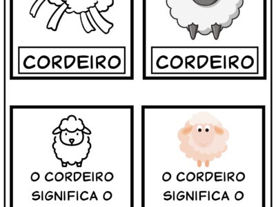 Cards Símbolos da Páscoa