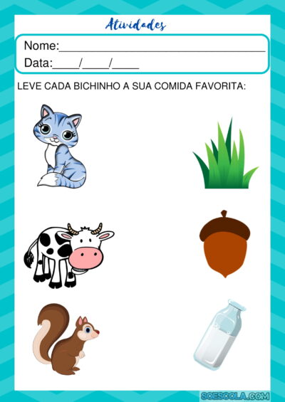 Atividades para Crianças com 3 anos