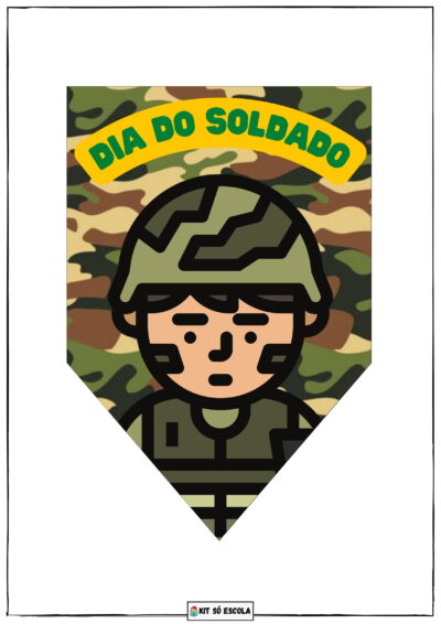Lembrancinhas e Moldes para o Dia do Soldado