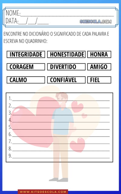 Sequência Didática Dia dos Pais