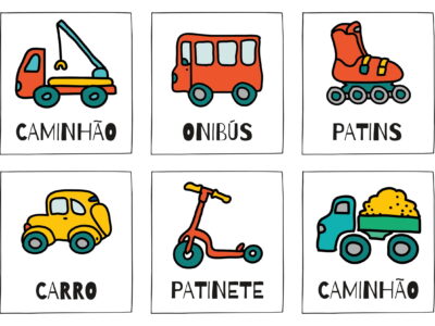 Flash Cards Dia do Trânsito