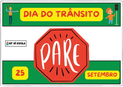 Coroas para o Dia do Trânsito