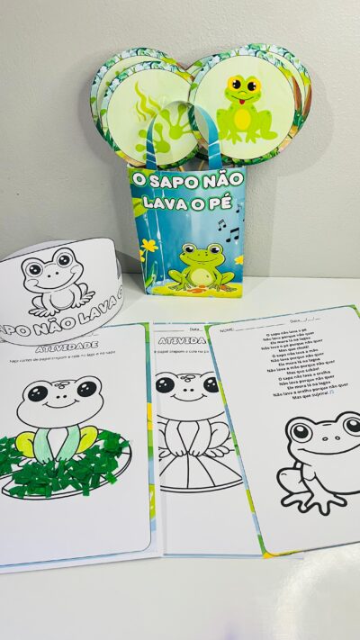 Sacola Musical – O Sapo Não Lava o Pé