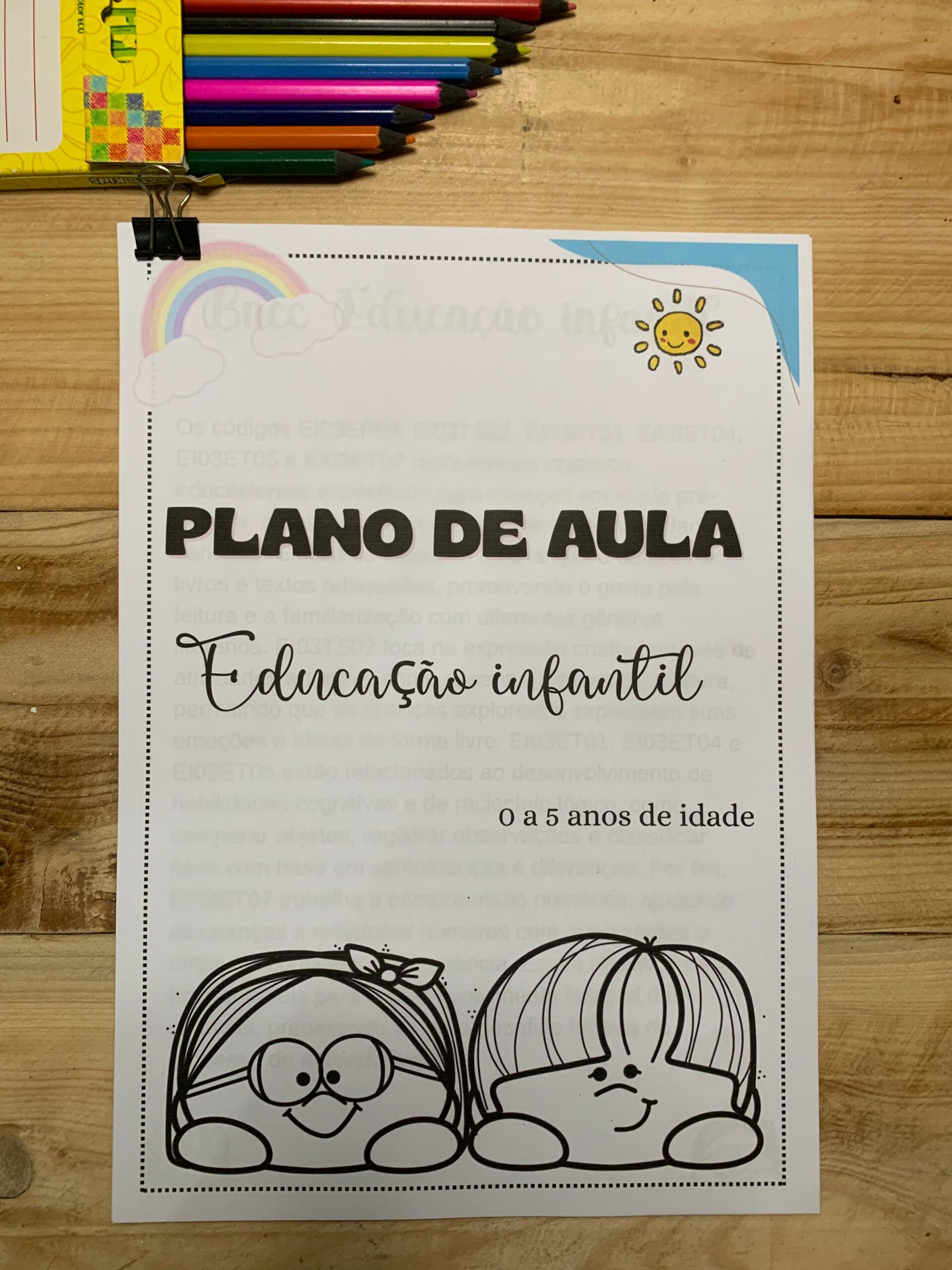 Planos de Aula Educação Infantil