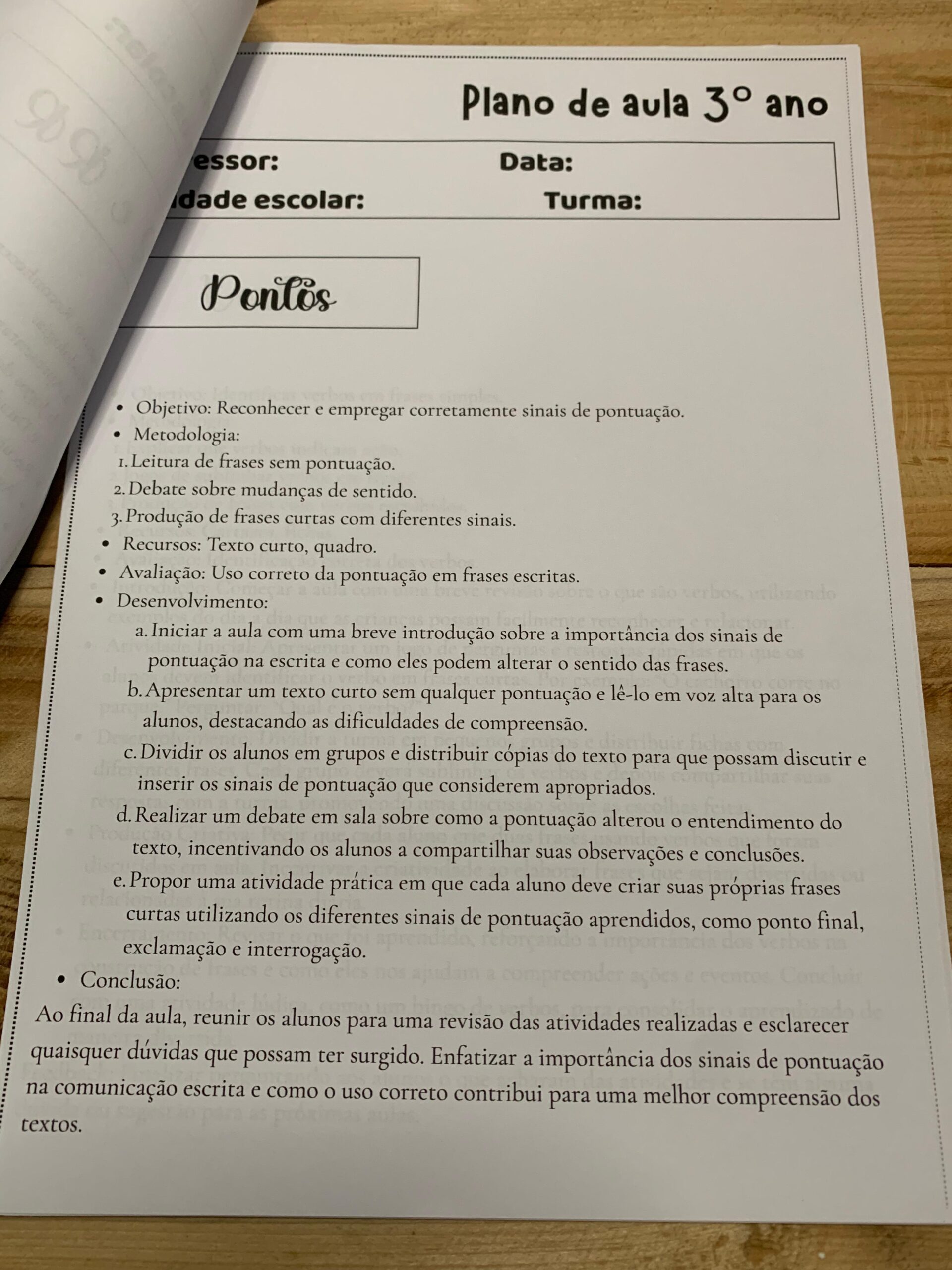 Planos de Aula – 3º Ano - Imagem 3