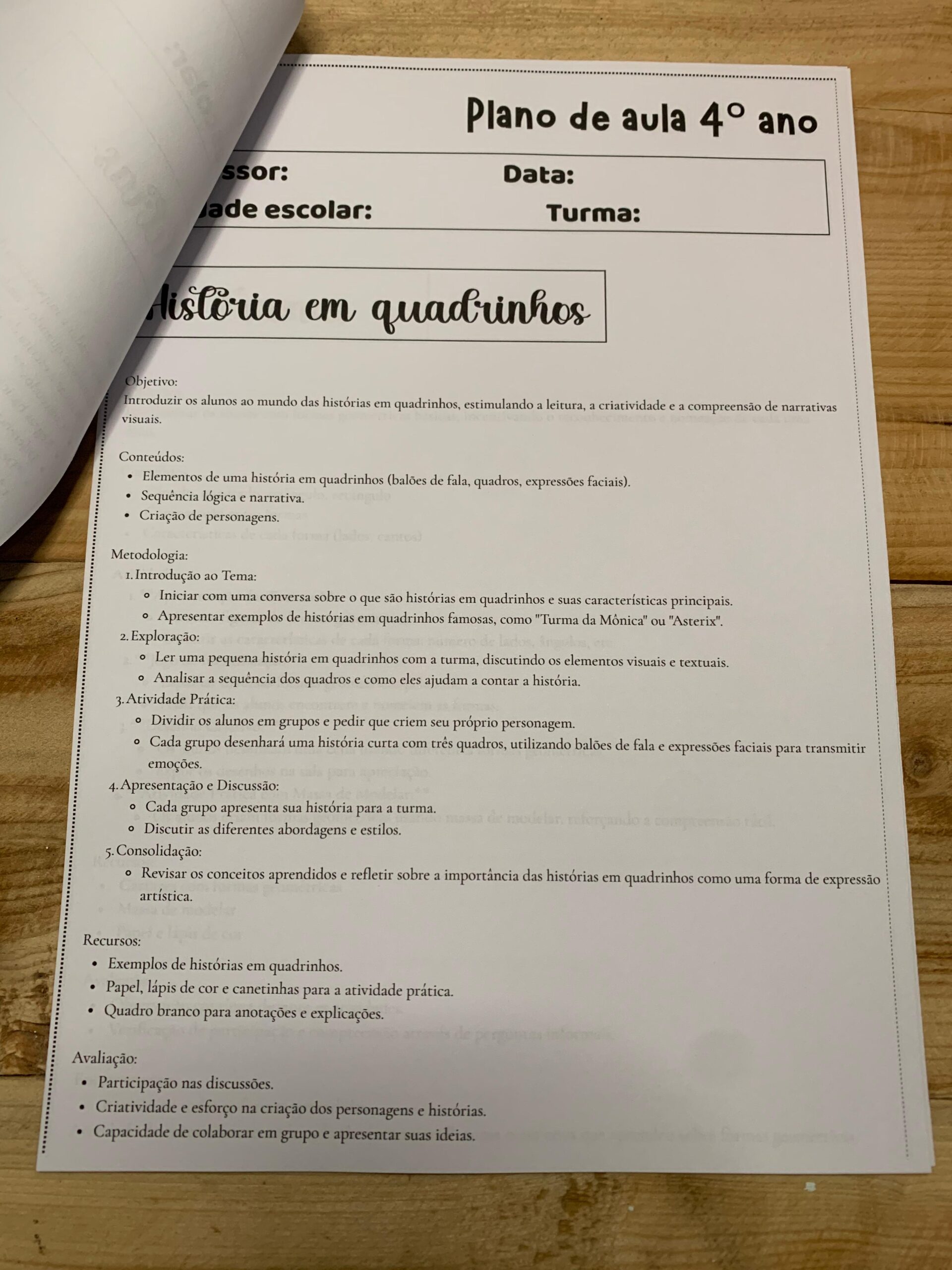 Planos de Aula – 4º Ano - Imagem 2