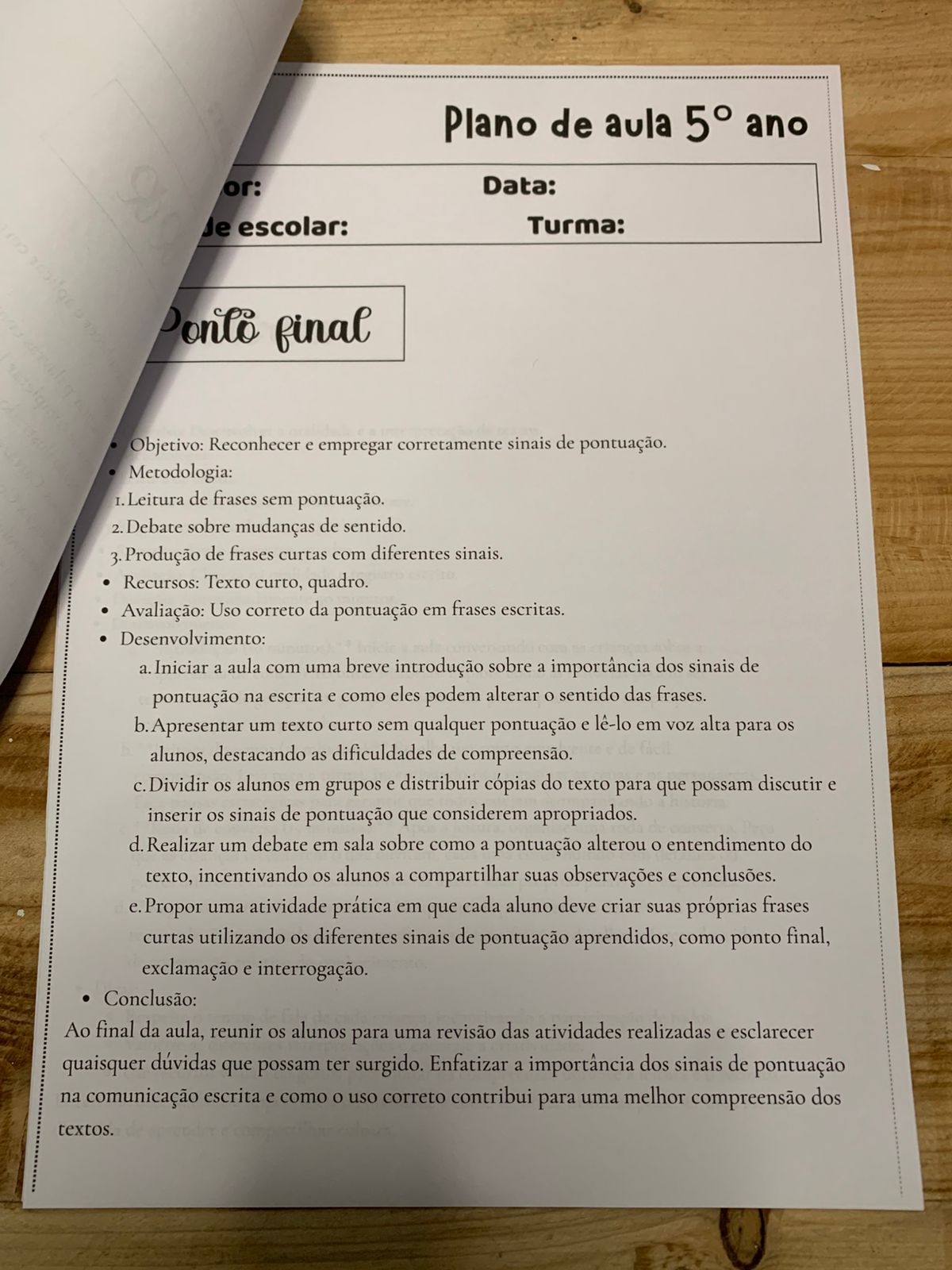 Planos de Aula – 5º Ano - Imagem 4