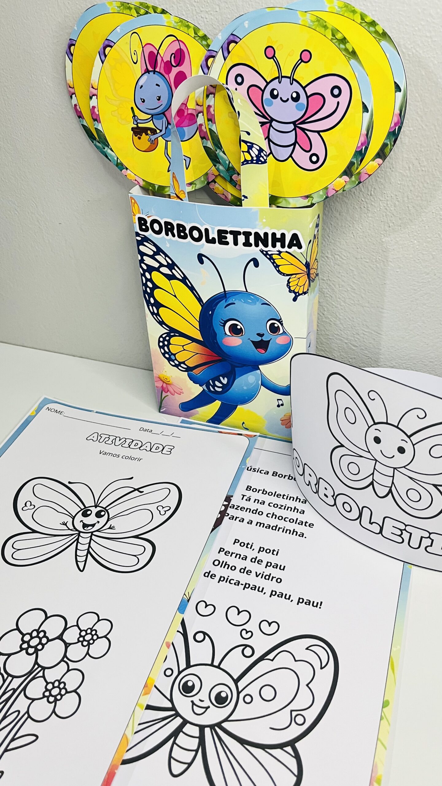 Sacola Musical Borboletinha
