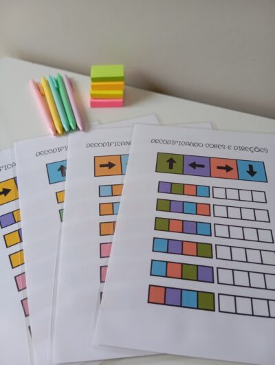 Decodificando Cores e Direções