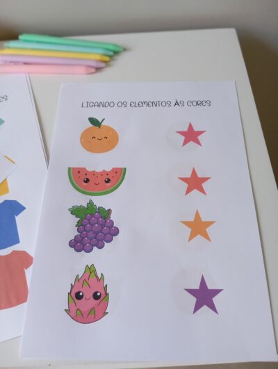 Ligando os Elementos às Cores – PDF