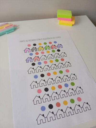 Atividade Sequência de Cores