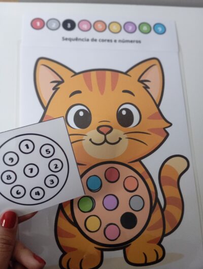 Sequência de Cores e Números