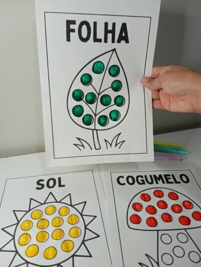 Pintura Sensorial Natureza