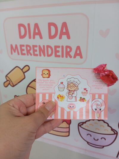 Lembrancinhas Dia da Merendeira
