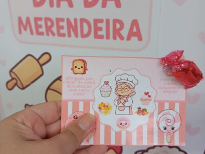 Lembrancinhas Dia da Merendeira