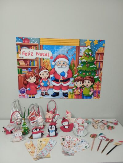 Painel de Natal + Lembrancinhas em PDF