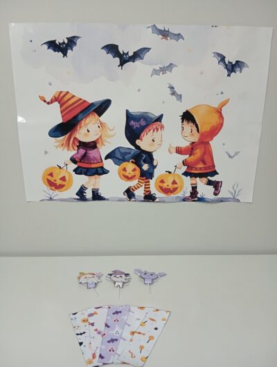 Painel e Lembrancinhas de Halloween 2
