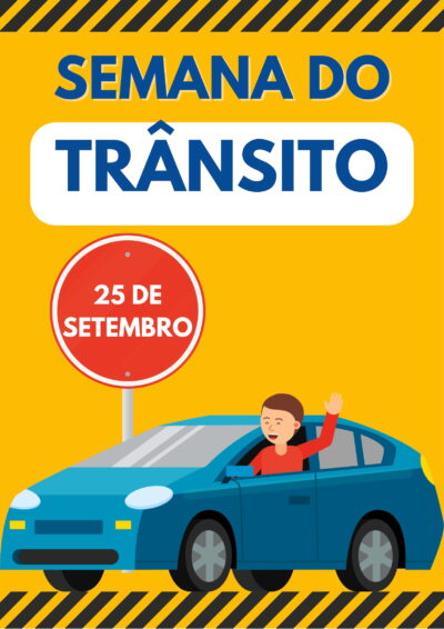 Moldes e Lembrancinhas – Dia do Trânsito