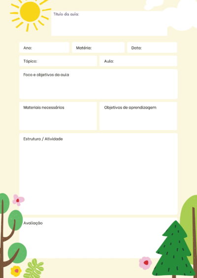 Modelos de Planos de Aula