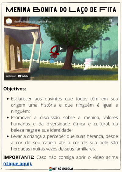 Aula Temática - Dia da Consciência Negra