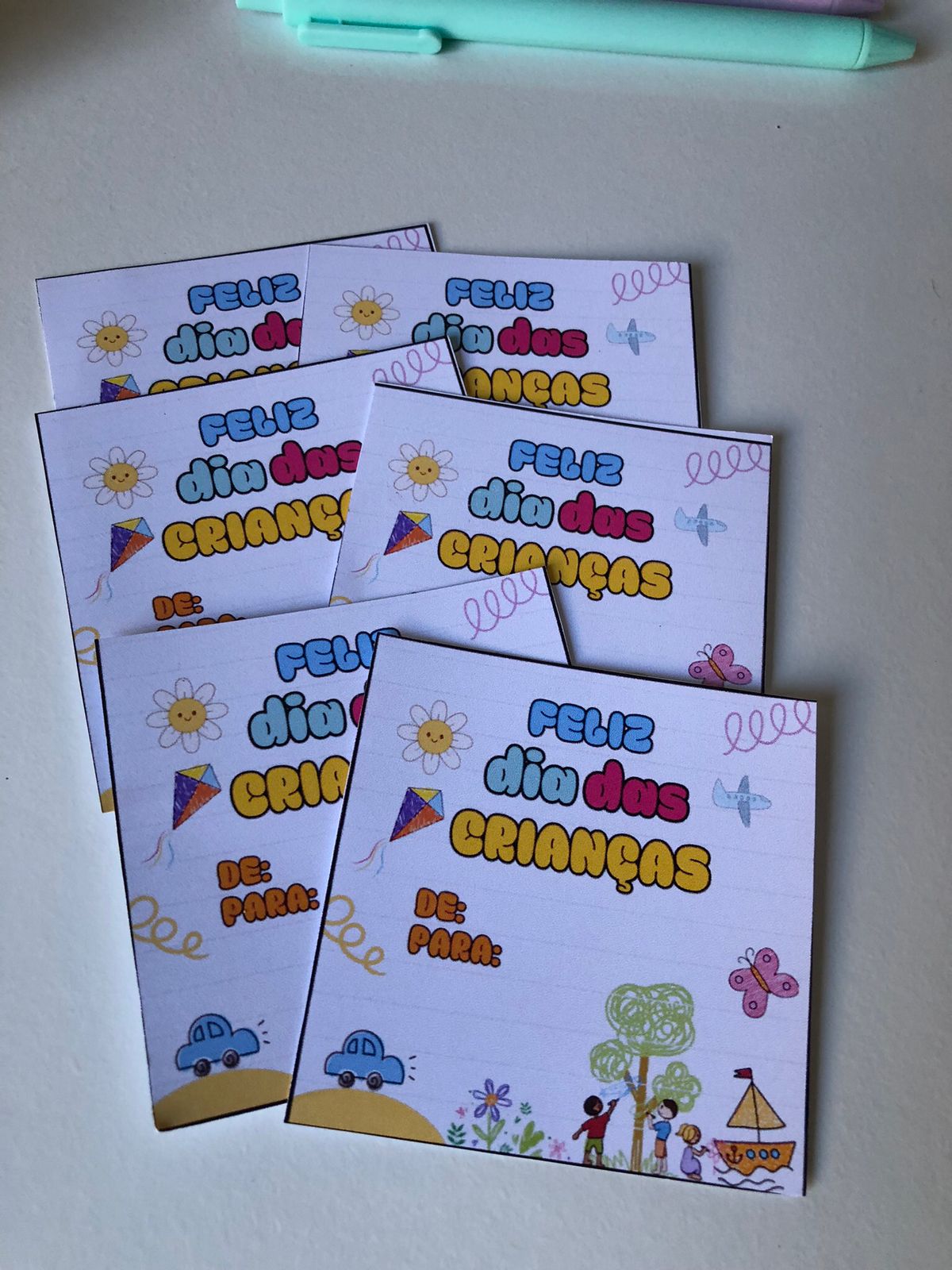 Cartãozinho Dia das Crianças