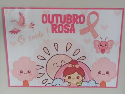Painel e Cartãozinho Outubro Rosa