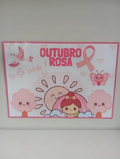 Painel e Cartãozinho Outubro Rosa