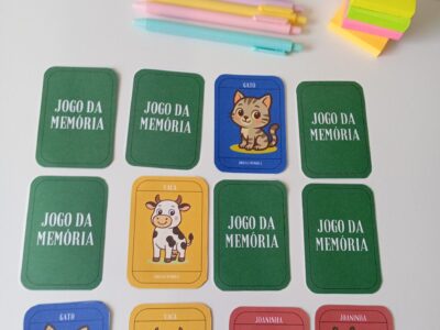 Jogo da Memória dos Animais