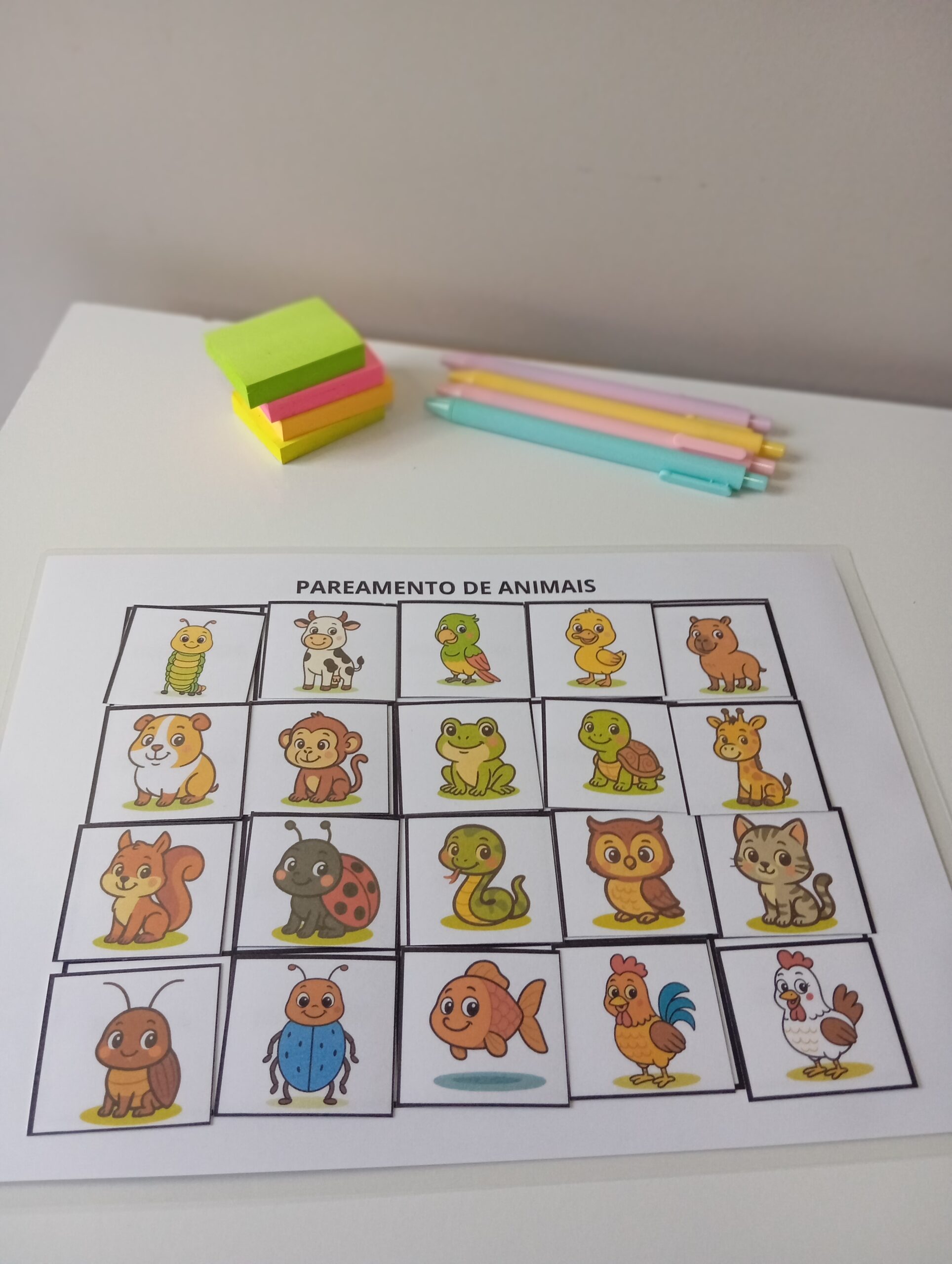 Atividade de Pareamento de Animais - Imagem 2