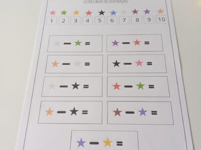 Estrelinha da Subtração