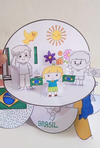 Cenário 3D e Balancê – Dia da Bandeira