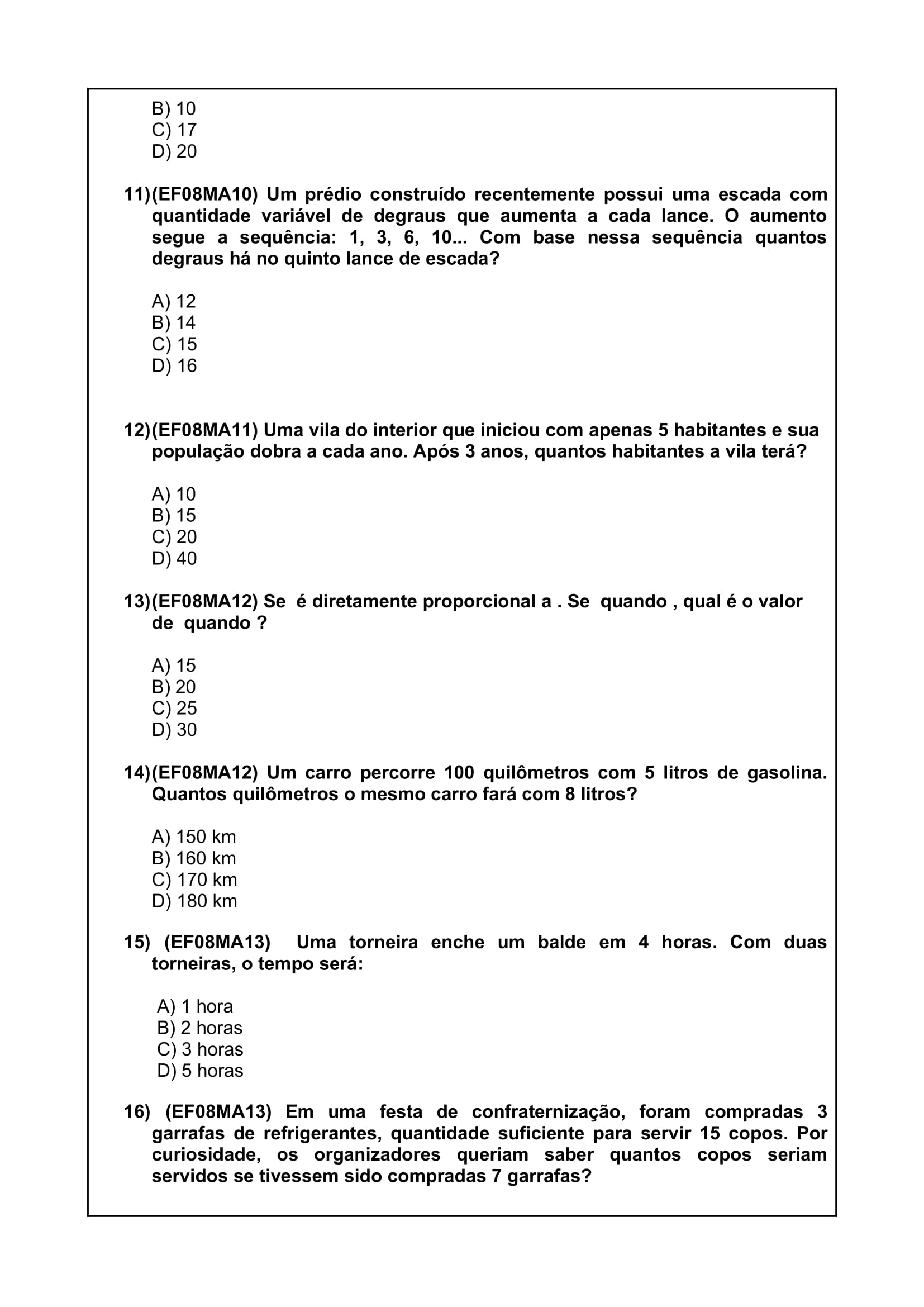 AVALIAÇÕES DIAGNÓSTICAS (6º ao 9º ano) - BNCC - Imagem 4
