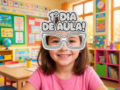 Lembrancinha Primeiro Dia da Aula – Volta às Aulas