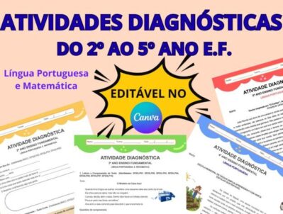 Atividades Diagnósticas – 2º ao 5º Ano EF