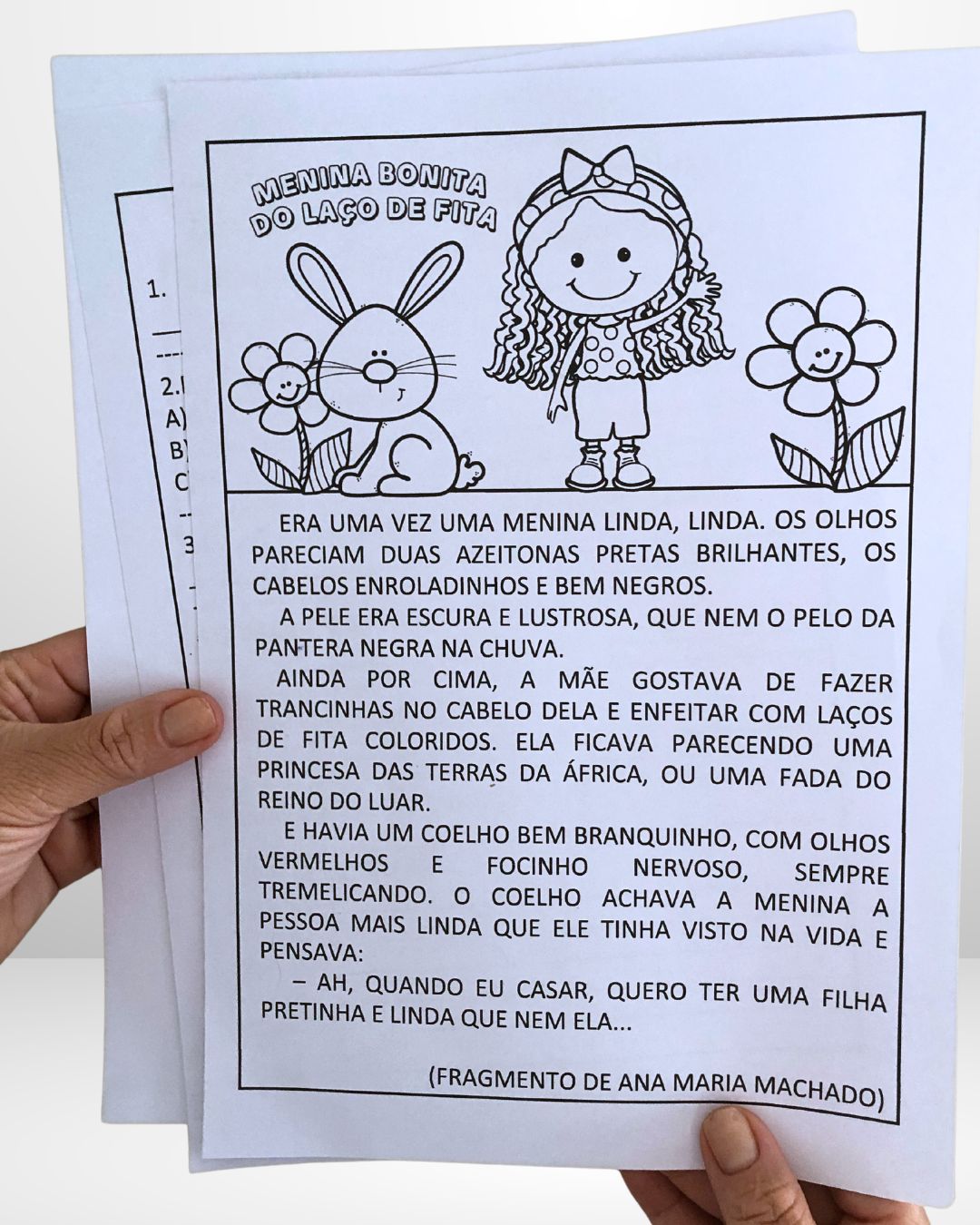 Sequência Didática Menina Bonita do Laço de Fita - Imagem 2