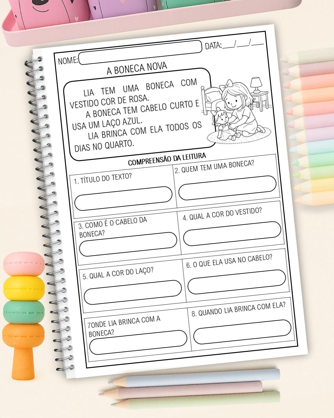 Leiturinhas 1º Ano – Leitura e Interpretação - Imagem 2